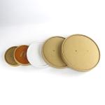 Kraft paper bowl for salad with PET lid 500ml-1300ml