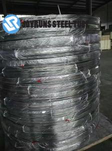 Wholesale EN10139 DC04 Double Wall Steel Tube 7.94MM*0.9MM Zinc Galvanised Steel Pipe Coil from china suppliers