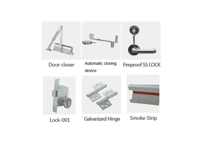BS Certified Stainless Steel Fire Rated Fireproof Glass Windows
