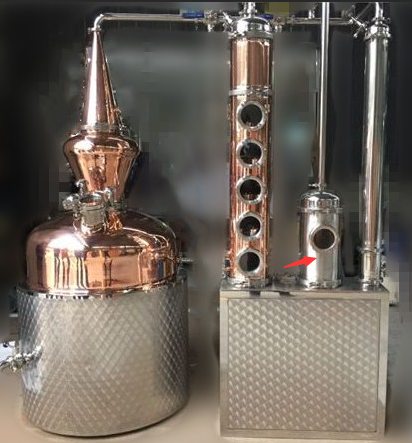 Thicken Board 2-3mm Industrial Alcohol Distillation Equipment for Your Requirements