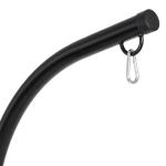 Outdoor Activity Portable Metal Black Hammock Chair Stand For Hanging Chairs