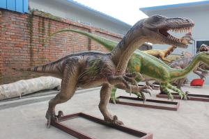 Wholesale Silicone Rubber Life Size Velociraptor High Durability For Kids Playground from china suppliers