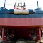 Cable Laying 400T Carbon Steel Towing Marine Stern Roller