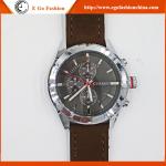 CHINA Watch Manufacturer Stainless Steel Back Quality Watches Leather Curren