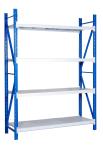 Q235 Warehouse Pallet Storage Racks Industrial Supermarket Storage Medium Duty