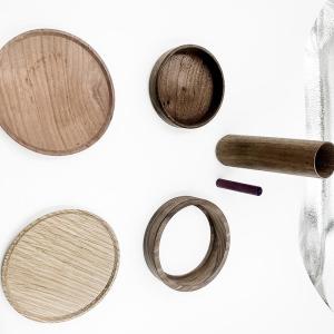 China Wood Rapid Prototype Machining Black Walnut Table Calendar Base on sale