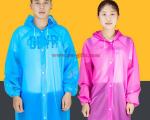 Transparent Raincoat Women Men Portable Outdoor Travel Rainwear Waterproof