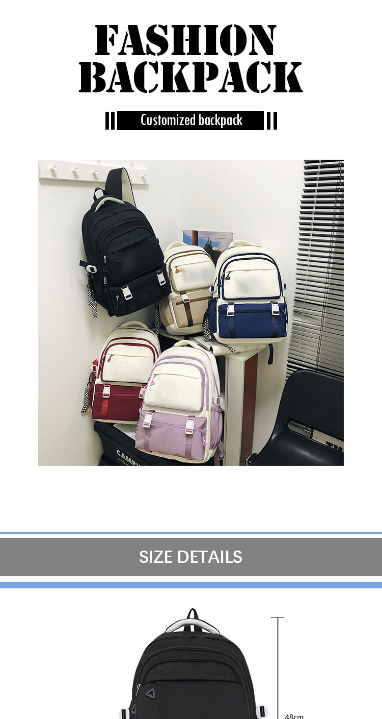 Multi Functional Large Capacity Backpack Outdoor Leisure Short Trip Backpack OEM