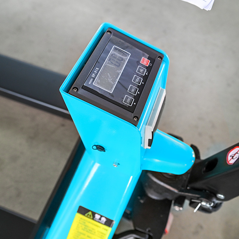 1t - 5t Hand with Scale Pallet Truck for Sale