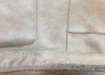 Fashionable Faux Shearling Fur Coat Winter Beige Fur Leather Jacket Womens