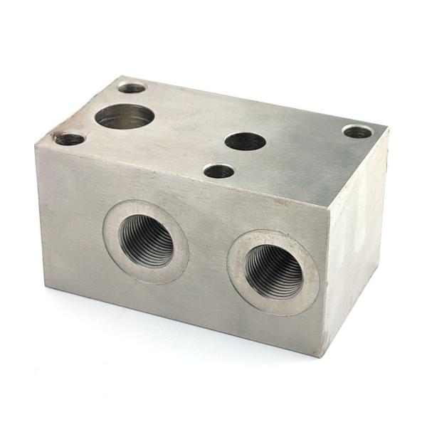 Stainless Steel Brass Aluminum Alloy Titanium Valve Hydraulic Manifold Block SGS