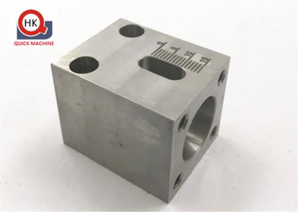 Scales Blocks Custom Stainless Steel Parts , Bearing Supports Pump Housings