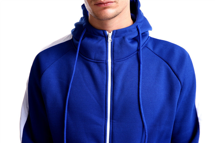 55% Polyester 45% Cotton Fashion Red Custom Outdoor Clothing Casual Long Sleeve Tracksuit