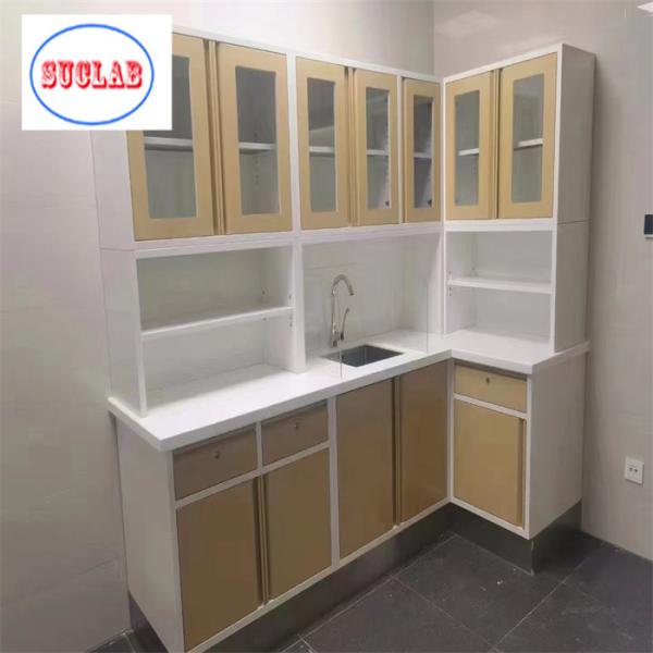 Hospital Lab Furniture Wall Mounted Hospital Clinic Furniture Disposal Cabinet 5