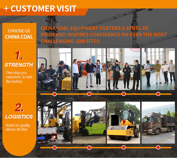 Engineering Use Big Digger ZHONGMEI Hydraulic Wheeled Excavator With Cab
