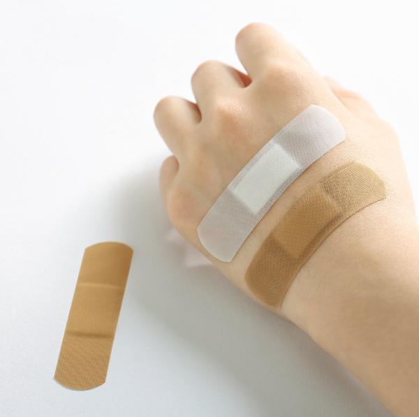 china manufacturer price white band-aid fabric medical wound adhesive plaster