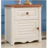 Buy cheap Simple Panel Single Bed Nightstand With Drawers / Kids Bedroom Furniture from wholesalers