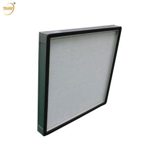 China 99.99% Micro Galss Fiber H14 HEPA Air Filter For Clean Room on sale