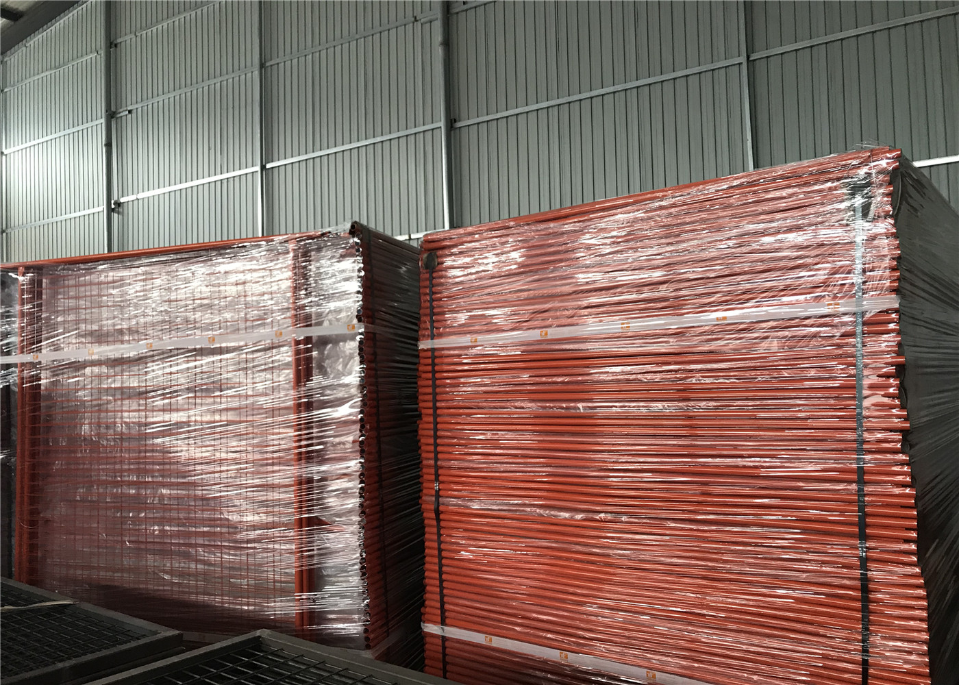 OD 40mm*2.00mm wall thick NZ Nelson Port Temporary Fencing Panels 2.1m x 2.4m Mesh 60mm*150mm Diameter 4.00mm