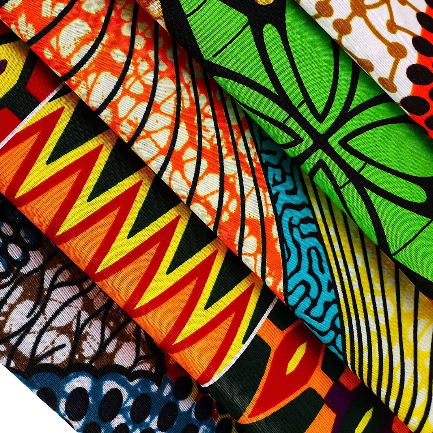 Woven Cotton Wax Fabric for African Garments Traditional African Print