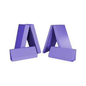 Wholesale Purple Versatile Microsuede Fabric Foam Play Couch For Playroom from china suppliers