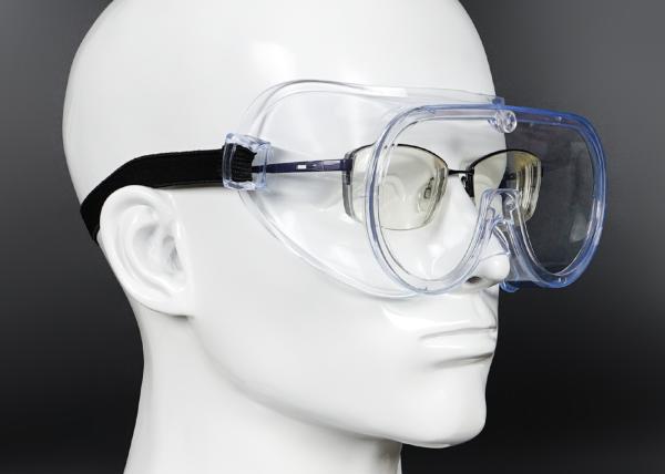Anti Splash Disposable Medical Goggles , Medical Safety Glasses Eye Protection