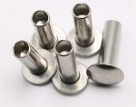 Stainless Steel Semi Tubular Rivet Round Head Hollow End For Brake Lining