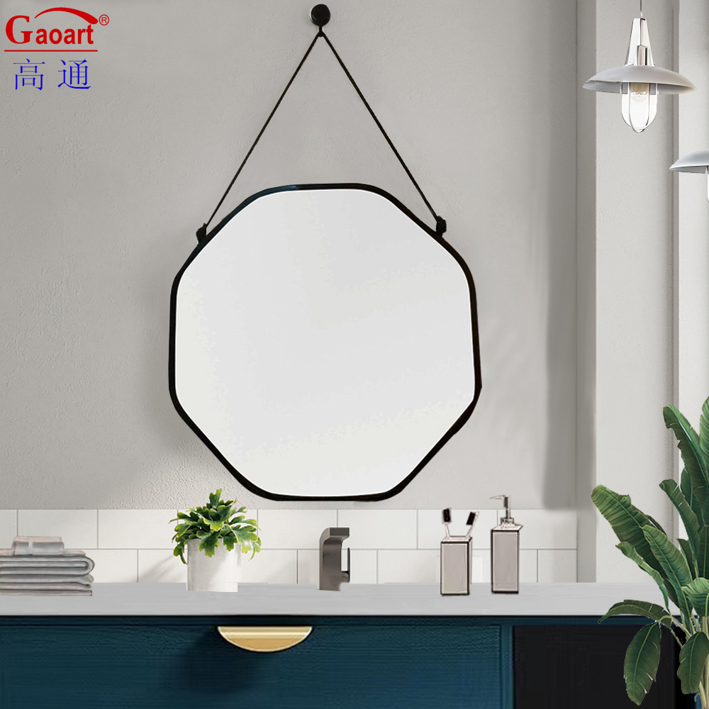 Add a Touch of Elegance to Your Antique Toilet with this Vintage Plastic Frame Mirror