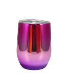 12oz Insulated Wine Tumbler With Lid Double Wall Vacuum Stainless Steel Glass