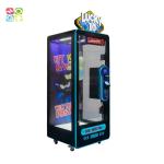 Metal Cabinet Prize Arcade Machine Lucky 10 Timing Challenge Hit Button