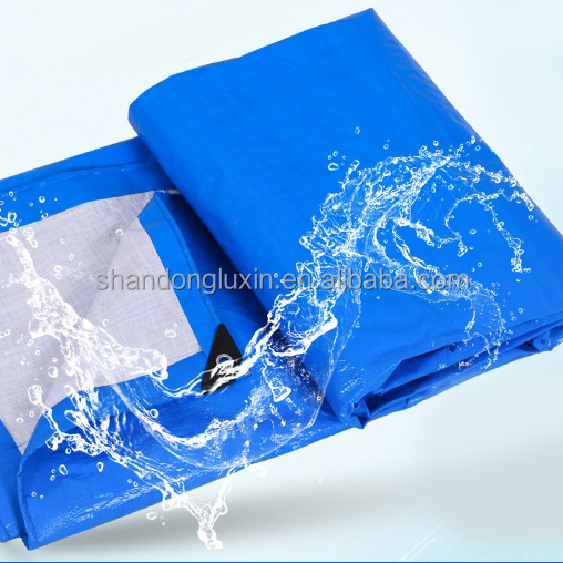 500D-1500D Yarn Count Economy Ground Tarpaulin Sheet for Tear-Resistant Protection