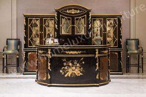 Wholesale glass cabinet wooden cabinet wine cabinet wine table sideboard TP029 from china suppliers