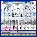 CE ISO9001 Electric Dishwashing Liquid Filling Machine 60 Bottles / Min