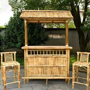 Wholesale Indoor Outdoor Party Beach Tiki Bars With Cabinet And Door from china suppliers