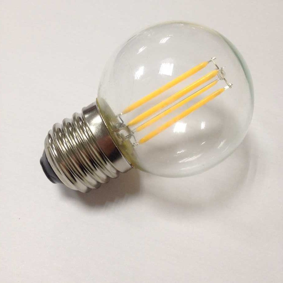 ETL UL cUL listed 360 degree 3.5W filament led G50 bulbs light dimmable E26 screw