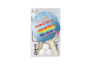 Wholesale Rackets and Balls with Post Net Table Tennis Bats 7 Ply Poplar Wood Sponge Rubber from china suppliers