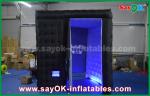 Party Photo Booth Lightweight 18 Kg Black Inflatable Photo Booth Enclose Cube