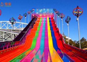 Wholesale Funny And Exciting High Speed Slide , Fiberglass Water Slide Customized Color from china suppliers
