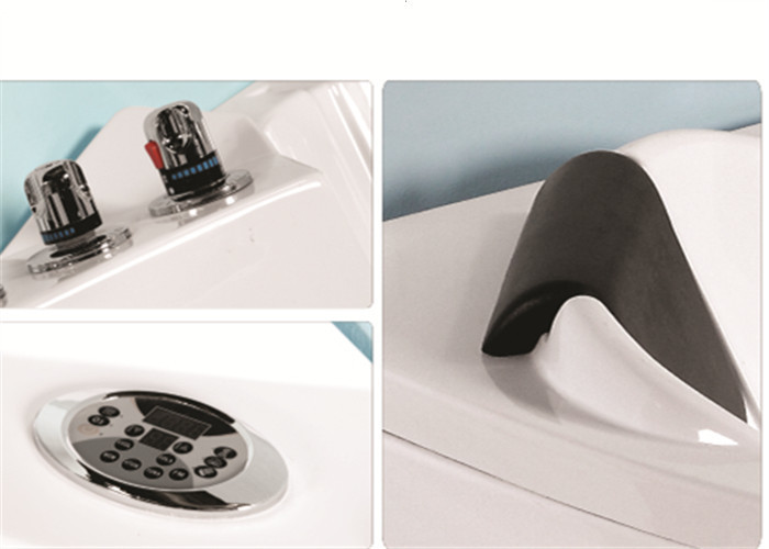 Luxury Sector Jacuzzi Corner Bathtub , 2 Person Whirlpool Bathtub For Small Space