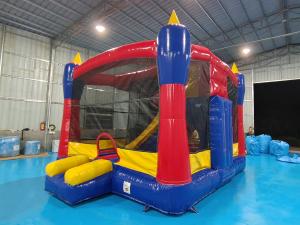 Wholesale Simple inflatable mini combo castle for commercial actitivies small inflatable combo castle for baby from china suppliers