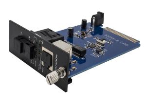 Wholesale 10 / 100Mbps SC 20KM SM Single Fiber Media Converter Card from china suppliers