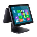 Aluminum Dual Touchscreen Tablet Pos System , Fanless Cpu Motherboard Liquor