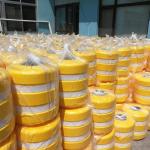 Q235 Q345 EVA Anti-corrosion Rotary Drum Movable Guardrail Barrier for Traffic