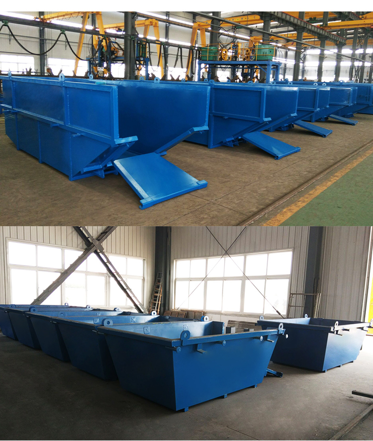 Urban Skip Bin For Tight Spaces Noise Reduced Loading GDPR Compliant Waste Tracking