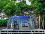 Modern Style Star Room Glamping Dome Prefab Cabin House and Restaurant for Sale