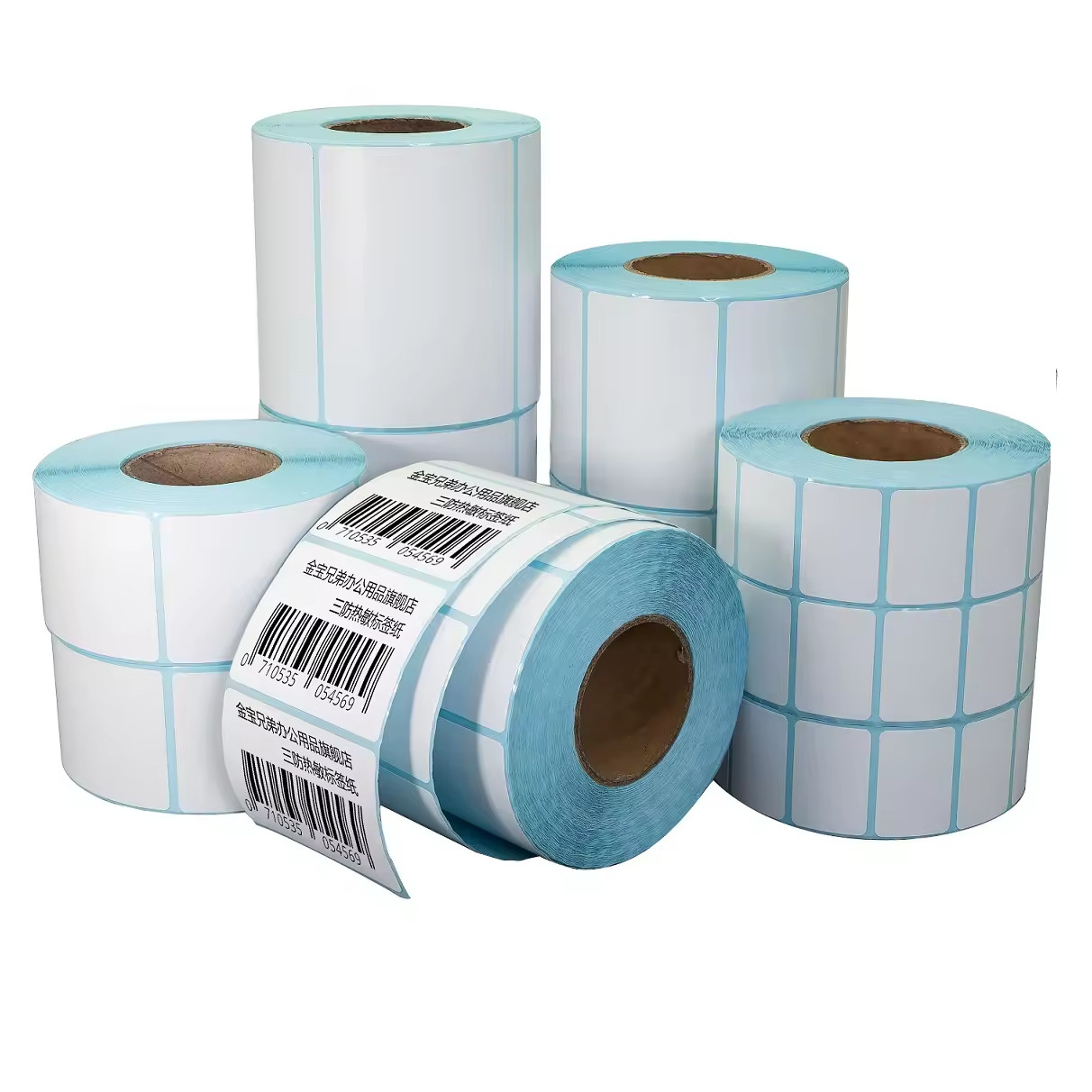 Waterproof Printable Thermal Label 50*30 Customized Thermal Sticker Paper Roll