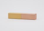 Gold Square Vintage Metal Aluminum Lip Balm Tube Bulk
