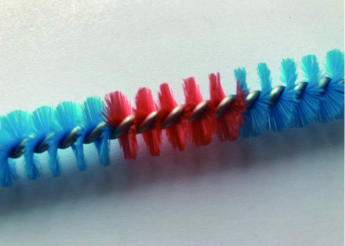 Nylon Brush Sole Cleaning Machine Accessories High Temperature Resistant For Food Industry