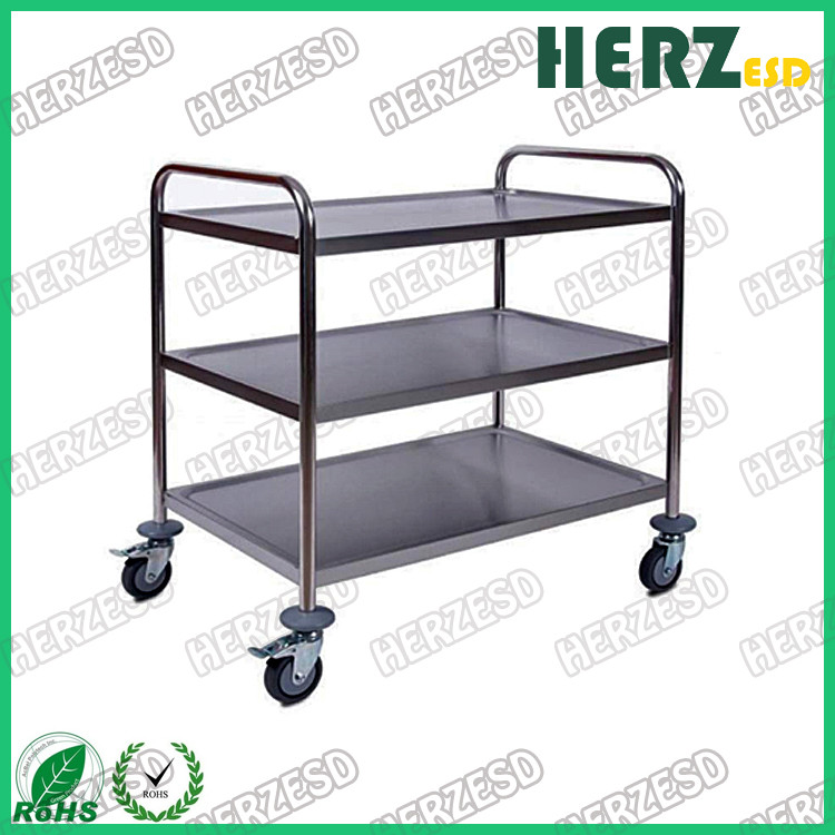 SS304 Stainless Steel ESD Storage Racks 300kg Loading Capacity