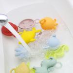 NEW arrival children kids floating bath Silicone toys bpa free food grade